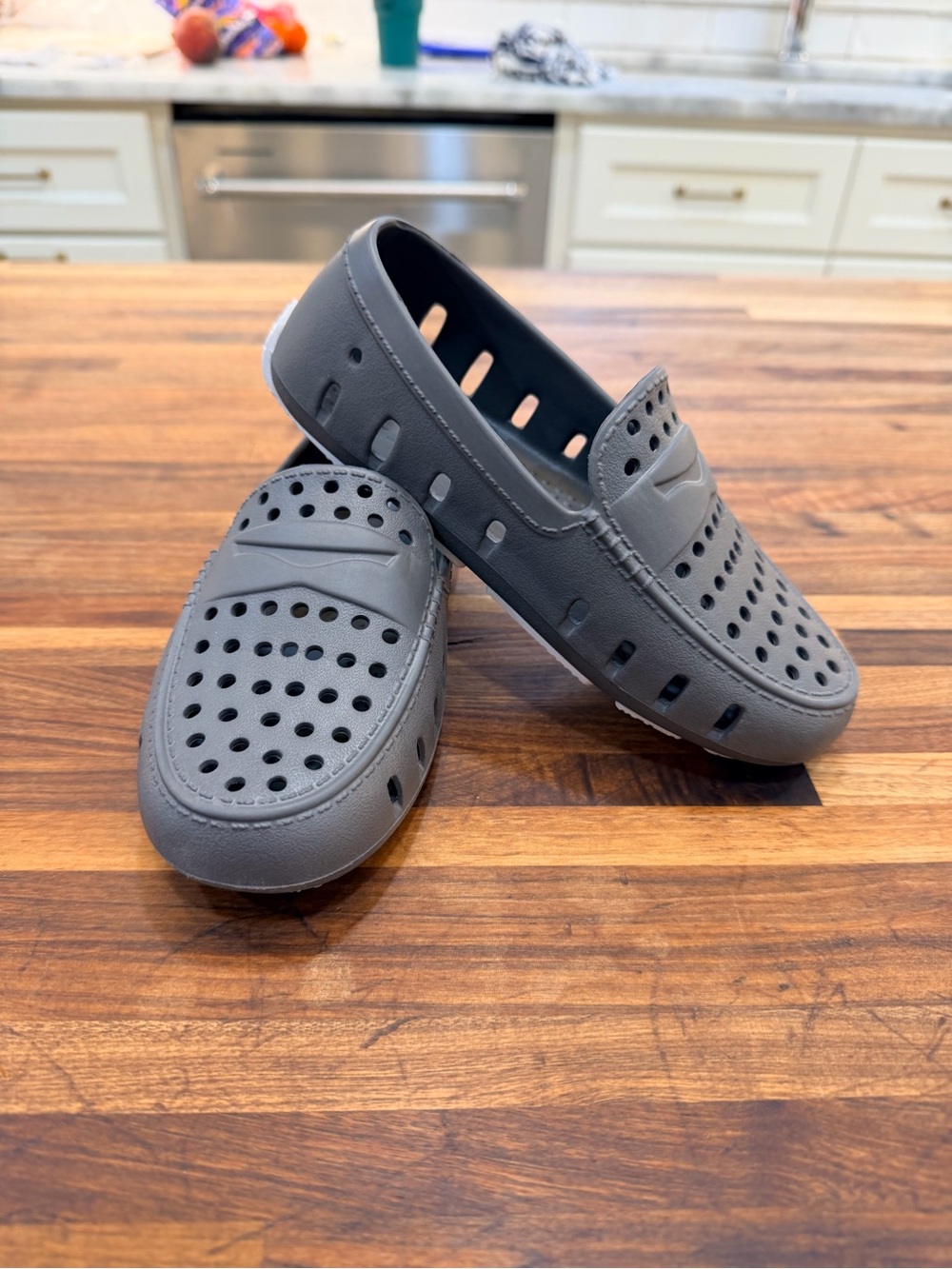 Floafers Prodigy Driver in Slate Gray / White - Size 13
